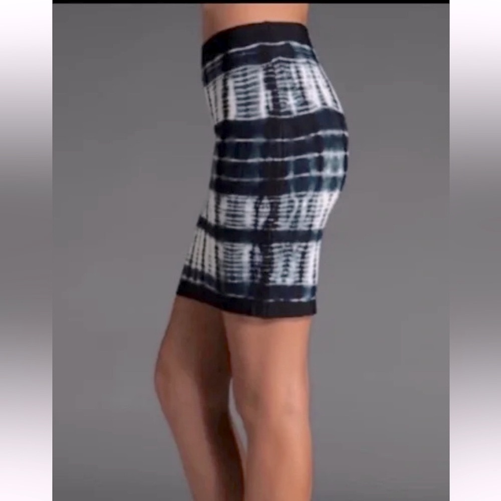 BCBG Max Azria Bandage Mini skirt Black & White Patterned XS